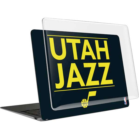 NBA Utah Jazz Standard - Black MacBook Air 13in (2020) Case plus Skin