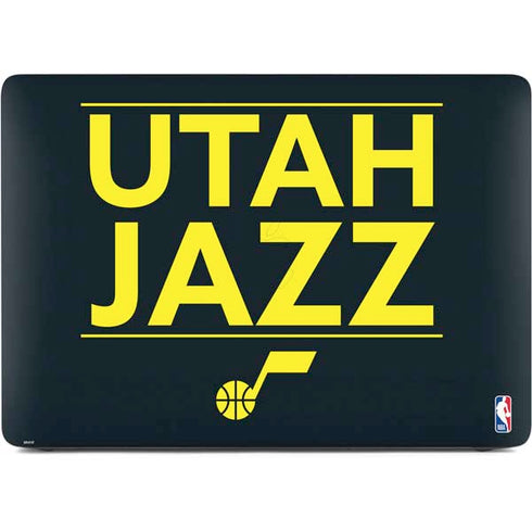 NBA Utah Jazz Standard - Black Apple MacBook Air Skin