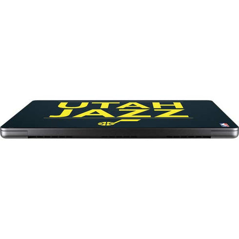 NBA Utah Jazz Standard - Black MacBook Pro 14in (2021-24) Skin