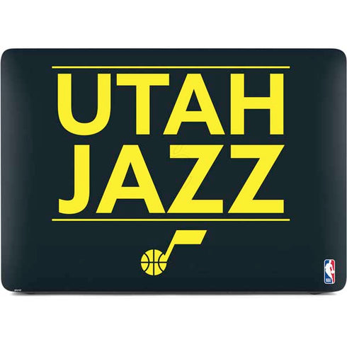 NBA Utah Jazz Standard - Black Apple MacBook Pro 16-inch Skin
