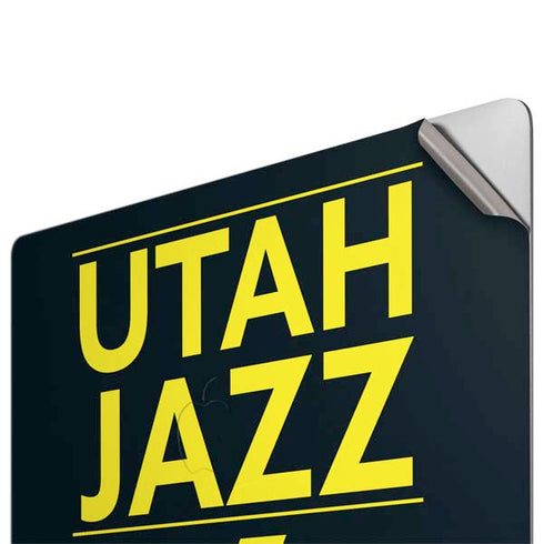 NBA Utah Jazz Standard - Black Apple MacBook Pro 16-inch Skin