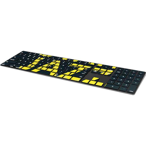 NBA Utah Jazz Standard - Black Magic Keyboard with Numeric Keypad Skin