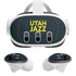 NBA Utah Jazz Standard - Black Meta Quest 3 Skin