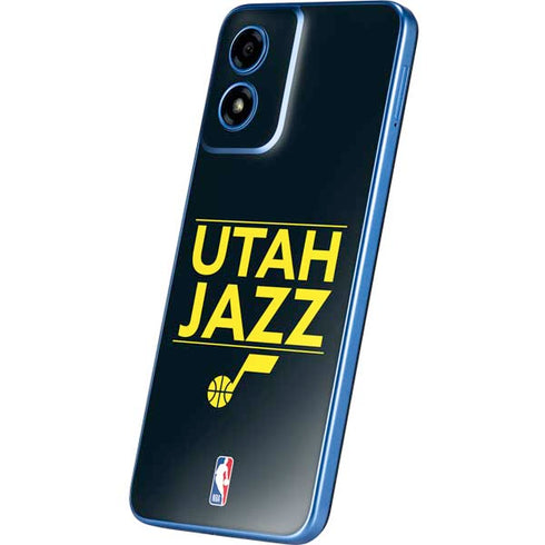 NBA Utah Jazz Standard - Black Moto G Play 4G (2024) Skin