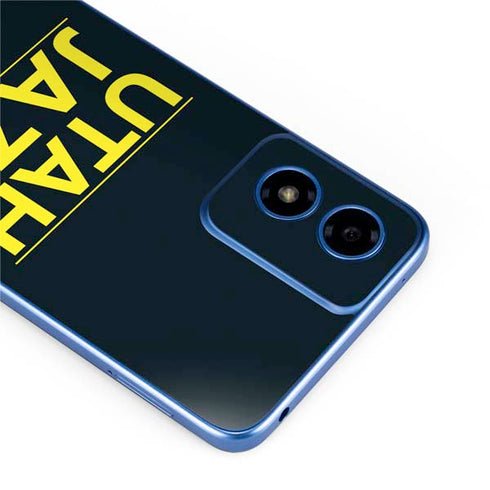NBA Utah Jazz Standard - Black Moto G Play 4G (2024) Skin