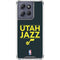 NBA Utah Jazz Standard - Black Moto G Play 5G (2025) Clear Case