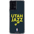 NBA Utah Jazz Standard - Black Moto G Power 5G (2024) Clear Case