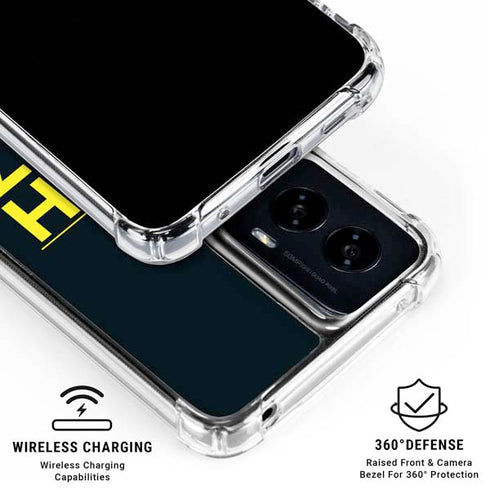 NBA Utah Jazz Standard - Black Moto G Power 5G (2024) Clear Case