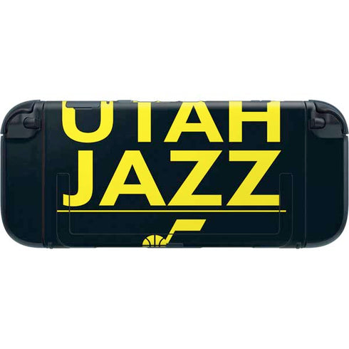 NBA Utah Jazz Standard - Black Nintendo Switch 2 (2025) with Joy-Con Skin