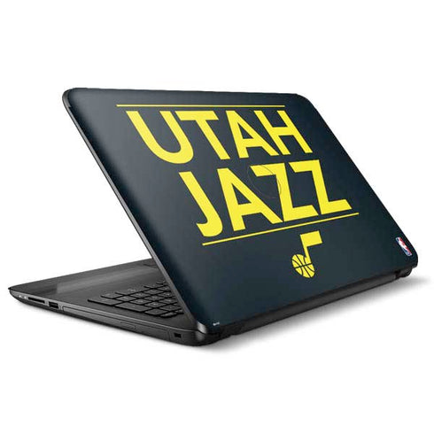 NBA Utah Jazz Standard - Black HP Notebook Skin