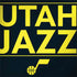 NBA Utah Jazz Standard - Black Notebook 9 Pro 13in (2017) Skin