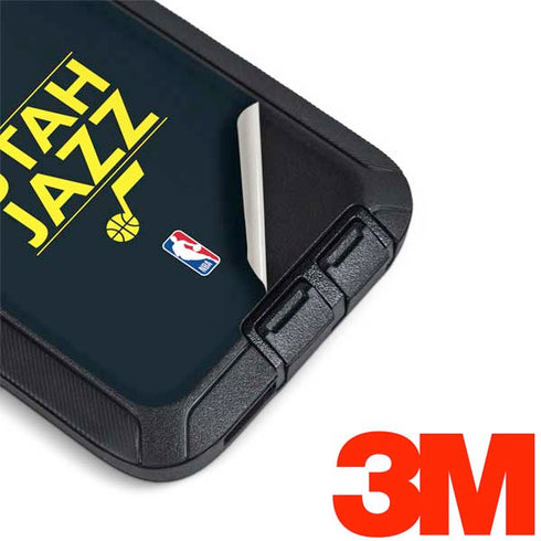 NBA Utah Jazz Standard - Black Otterbox Defender Galaxy Skin