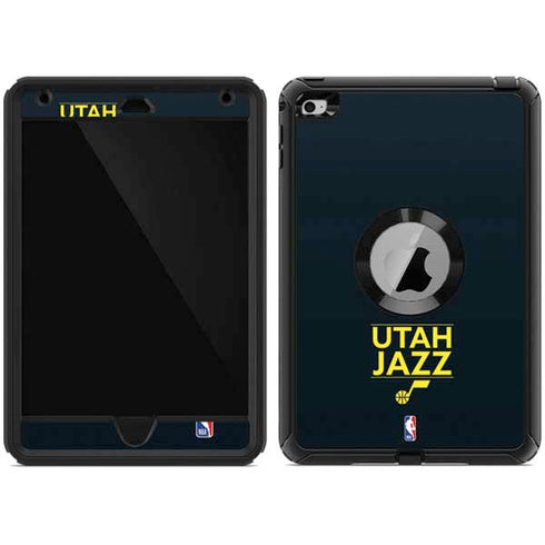 NBA Utah Jazz Standard - Black Otterbox Defender iPad Skin