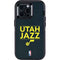 NBA Utah Jazz Standard - Black Otterbox Defender iPhone Skin