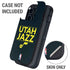 NBA Utah Jazz Standard - Black Otterbox Defender iPhone Skin