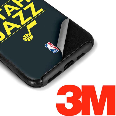 NBA Utah Jazz Standard - Black Otterbox Symmetry iPhone Skin