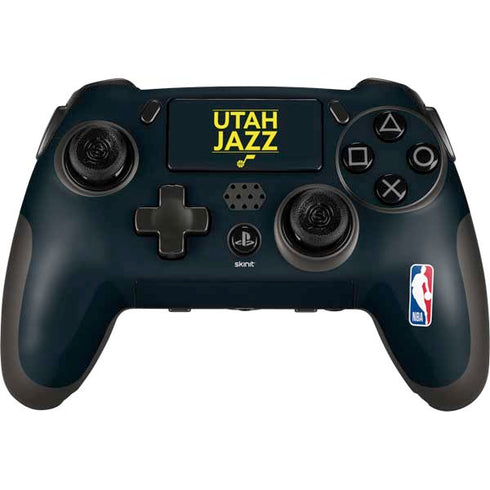 NBA Utah Jazz Standard - Black PlayStation Scuf Vantage 2 Controller Skin