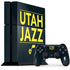 NBA Utah Jazz Standard - Black PS4 Console and Controller Bundle Skin