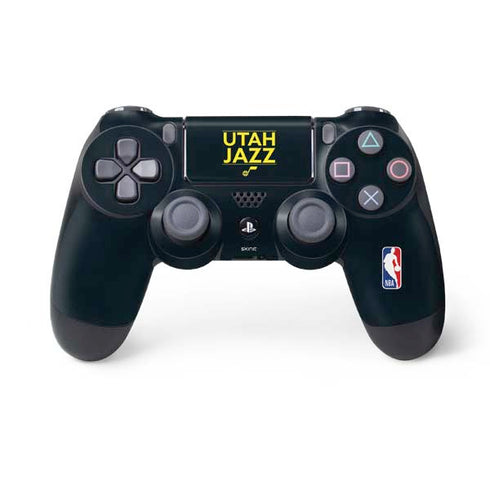 NBA Utah Jazz Standard - Black PS4 Controller Skin