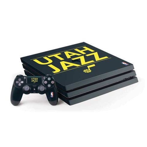 NBA Utah Jazz Standard - Black PS4 Pro Bundle Skin