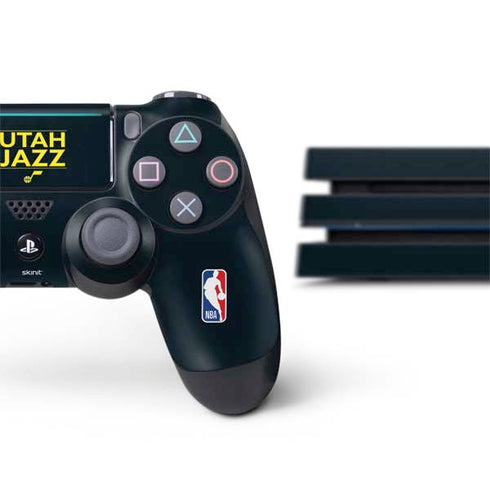 NBA Utah Jazz Standard - Black PS4 Pro Bundle Skin
