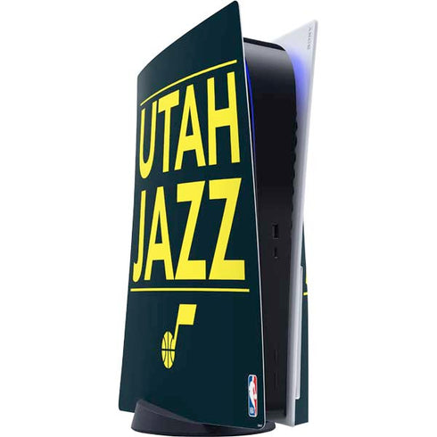 NBA Utah Jazz Standard - Black PlayStation PS5 Skins