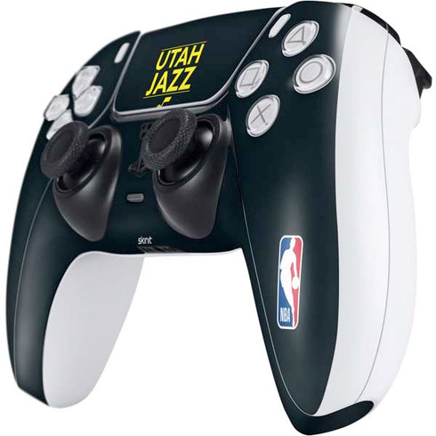 NBA Utah Jazz Standard - Black PS5 Controller Skin