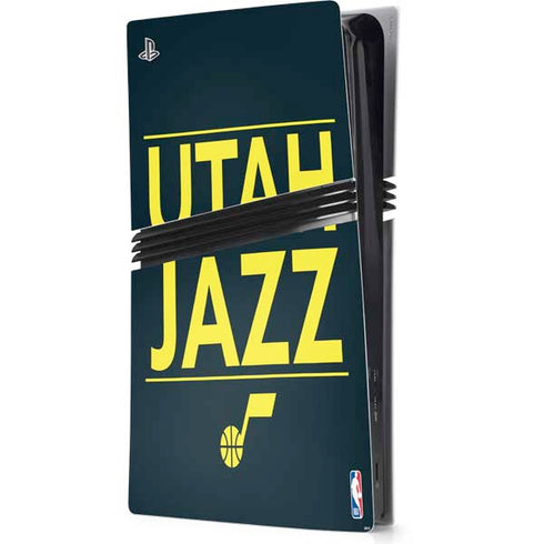 NBA Utah Jazz Standard - Black PlayStation PS5 Skins