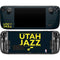 NBA Utah Jazz Standard - Black Steam Deck Handheld Gaming Computer OLED Skin