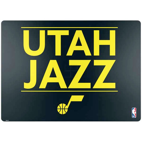 NBA Utah Jazz Standard - Black Surface Laptop 4 15in Skin