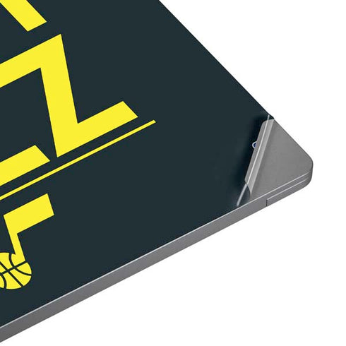 NBA Utah Jazz Standard - Black Surface Laptop 4 15in Skin