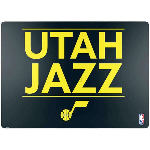 NBA Utah Jazz Standard - Black Surface Laptop 7 13.8in Skin