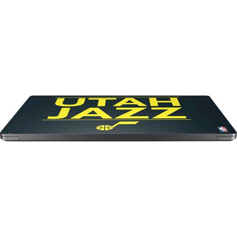 NBA Utah Jazz Standard - Black Surface Laptop 7 13.8in Skin