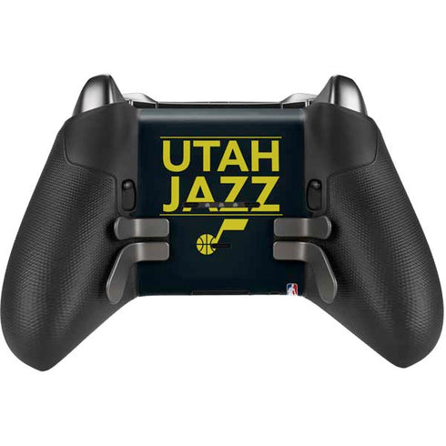 NBA Utah Jazz Standard - Black Xbox Elite Wireless Controller Series 2 Skin