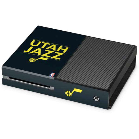 NBA Utah Jazz Standard - Black Xbox One Console Skin
