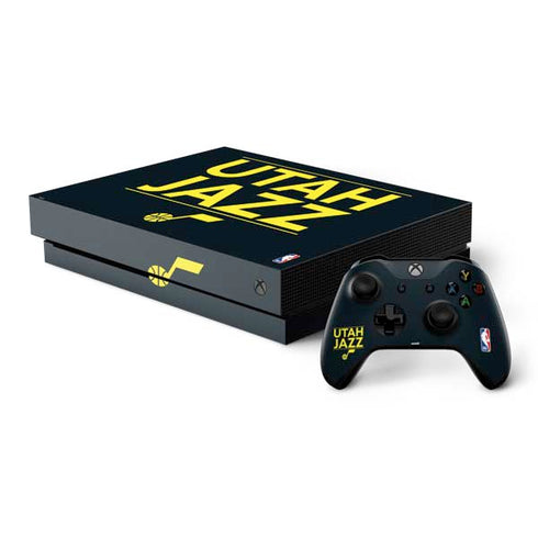 NBA Utah Jazz Standard - Black Xbox One X Bundle Skin