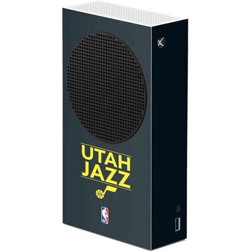 NBA Utah Jazz Standard - Black Xbox Series S Console Skin