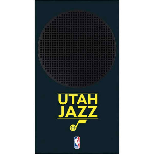NBA Utah Jazz Standard - Black Xbox Series S Console Skin