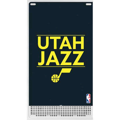 NBA Utah Jazz Standard - Black Xbox Series S Console Skin