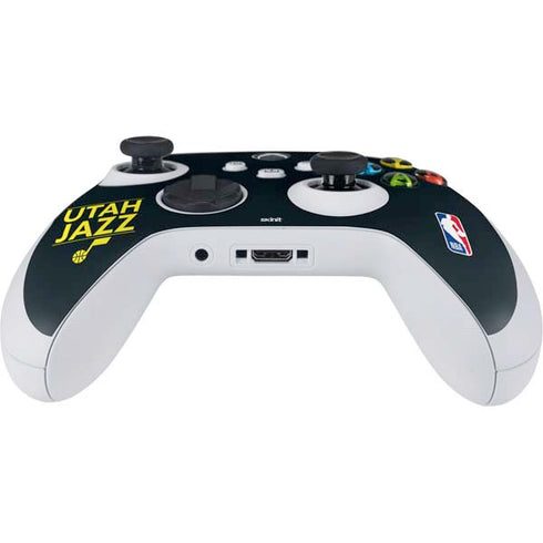 NBA Utah Jazz Standard - Black Xbox Series S Controller Skin