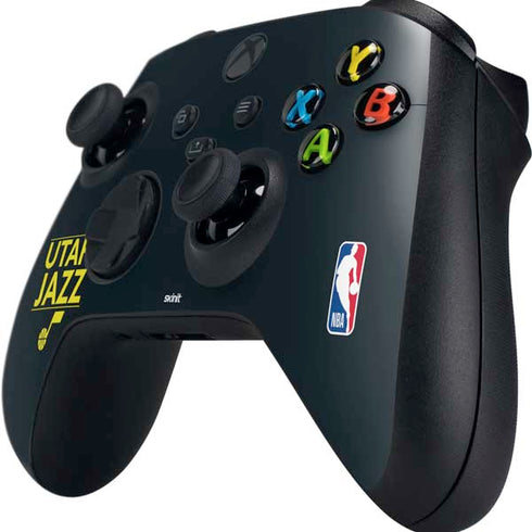 NBA Utah Jazz Standard - Black Xbox Series X Controller Skin