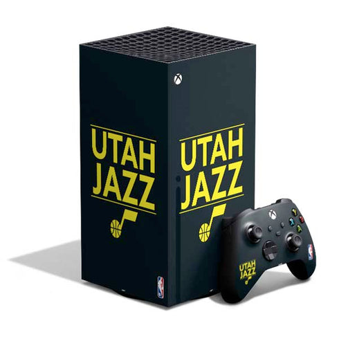 NBA Utah Jazz Standard - Black XBox Series X Digital Edition Bundle Skin