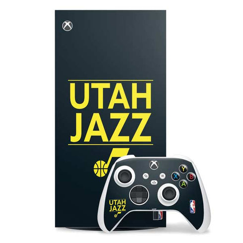 NBA Utah Jazz Standard - Black Xbox Series X Skins