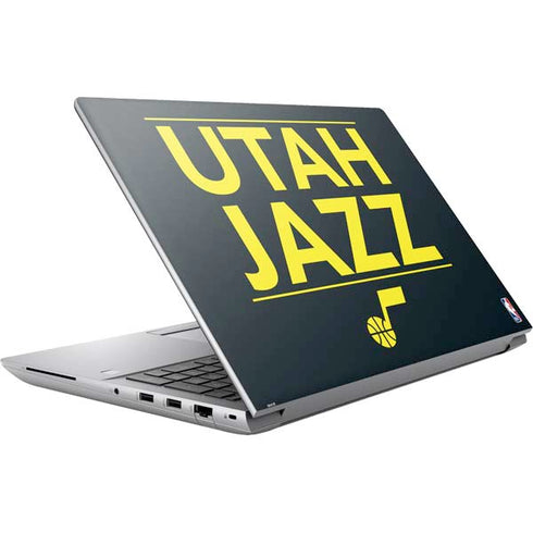 NBA Utah Jazz Standard - Black HP ZBook Fury 16 G10 Skin
