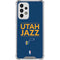 NBA Utah Jazz Standard - Black Galaxy A53 5G Clear Case