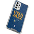 NBA Utah Jazz Standard - Black Galaxy A53 5G Clear Case