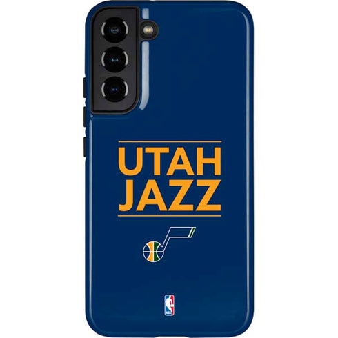 NBA Utah Jazz Standard - Black Galaxy S22 Plus Pro Case