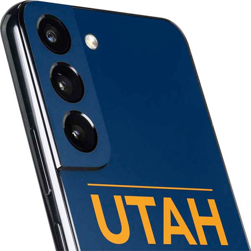 NBA Utah Jazz Standard - Black Galaxy S22 Plus Skin