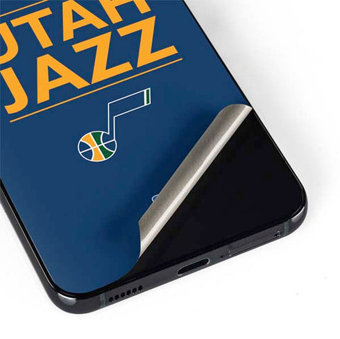 NBA Utah Jazz Standard - Black Galaxy S22 Plus Skin