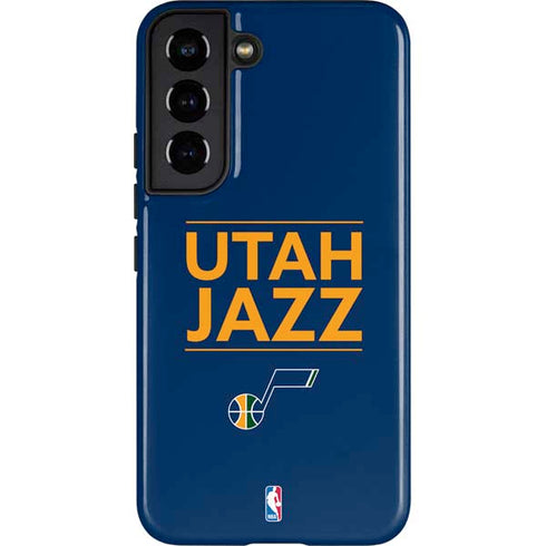 NBA Utah Jazz Standard - Black Galaxy S22 Pro Case